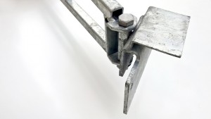 a swivel foot roof connector